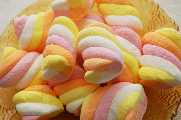 Marshmallow warna-warni — Stok Foto