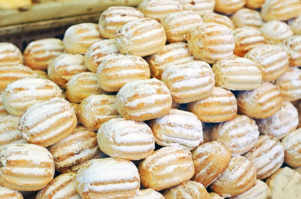 Kekse mit Zuckerpuder — Stockfoto