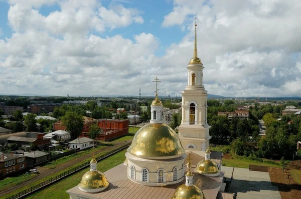 Cathedral with bell tower — Stock Photo, Image