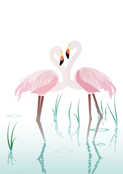 Flamingo lizenzfreie Stockillustrationen