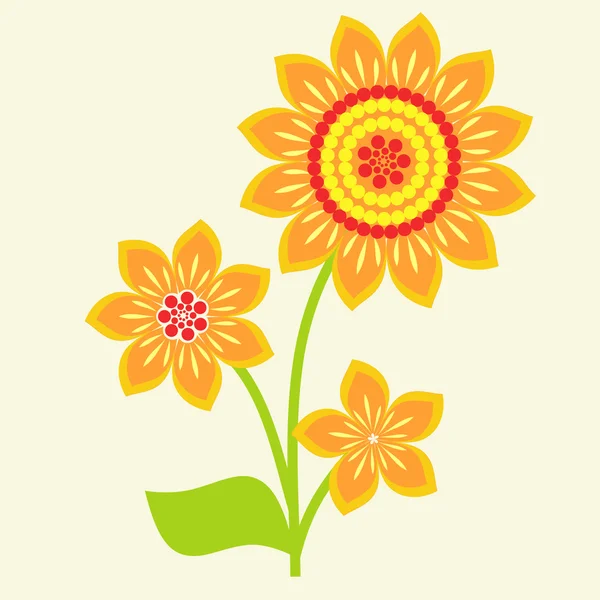 Sonnenblume Stockillustration