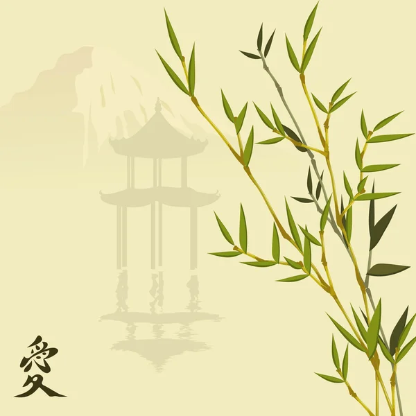 Bambus — Wektor stockowy