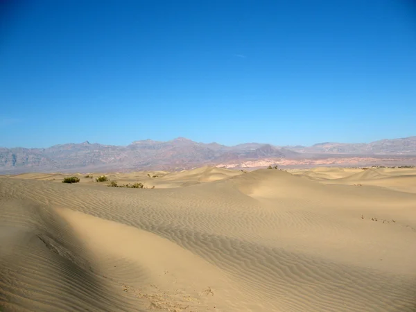 Sanddynerna i death valley Kalifornien — Stockfoto