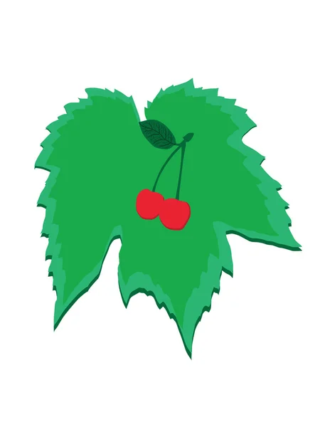 Cerise rouge — Image vectorielle