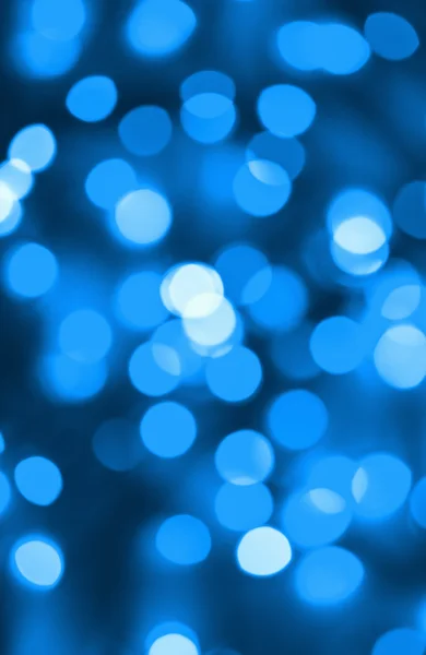 Background of blue holiday lights — Stock Photo, Image