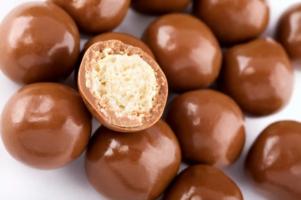 Chocolade ballen en een half — Stockfoto