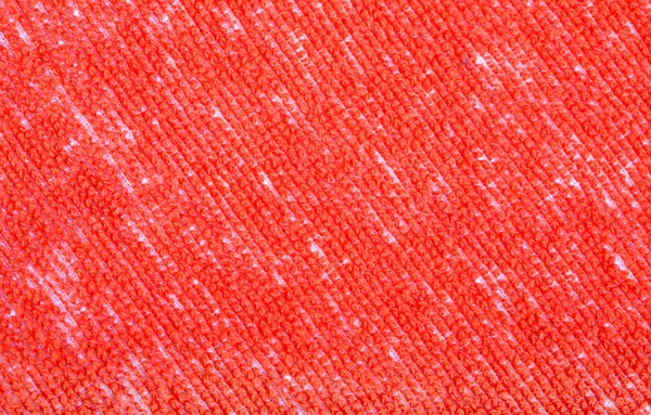 stock image Fluffy red towel