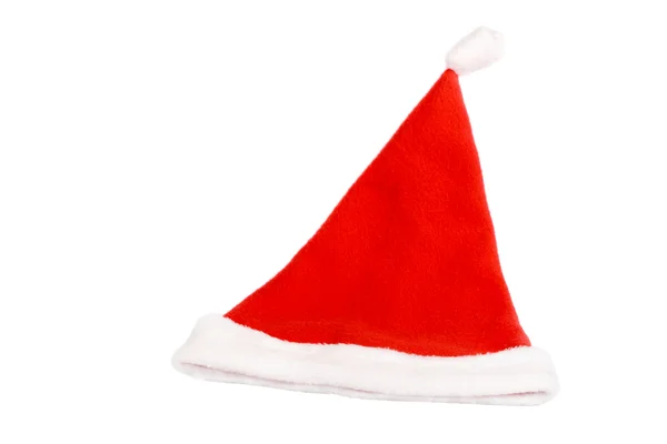 산타의 빨간 모자 절연 — 스톡 사진