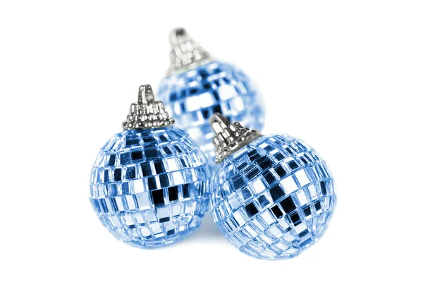Three mirror disco balls — Stock Photo, Image