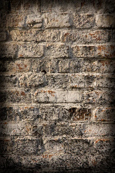 Grunge tuğla duvar arkaplanı — Stok fotoğraf