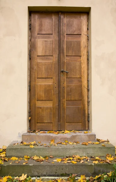 Traditionella trä dörrar 2 — Stockfoto