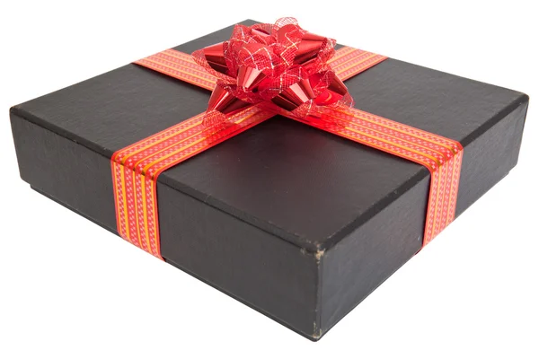 Black gift — Stock Photo, Image