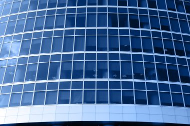 mavi pencere yansıması