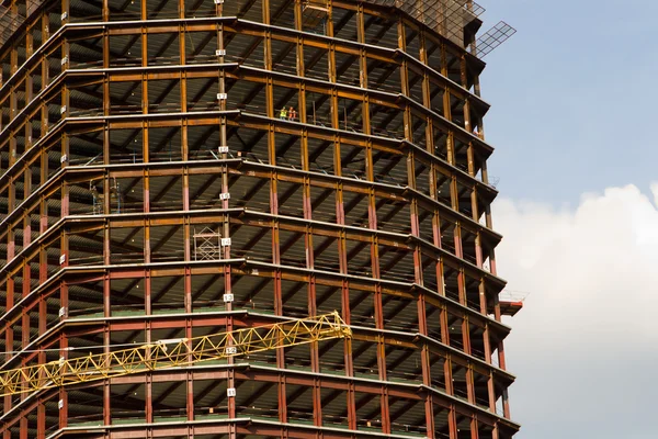 Byggde skyskrapa — Stockfoto