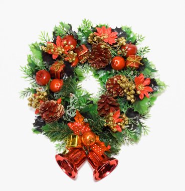 Cristmas wreath clipart