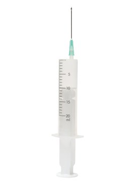 Medical syringe clipart