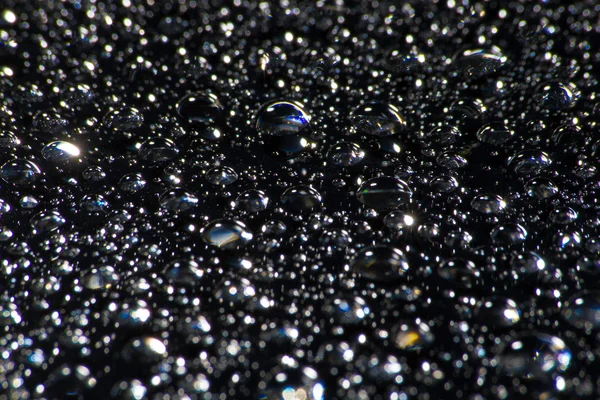 黒い液滴 — ストック写真