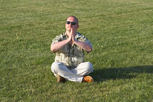 Meditáció egy visszaesés — Stock Fotó