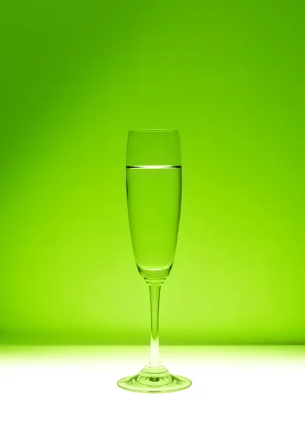 녹색 유리 — 스톡 사진