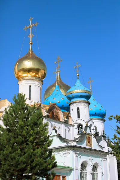 Cupola of the cathedral (Sergiev Posad) — Stock Photo, Image
