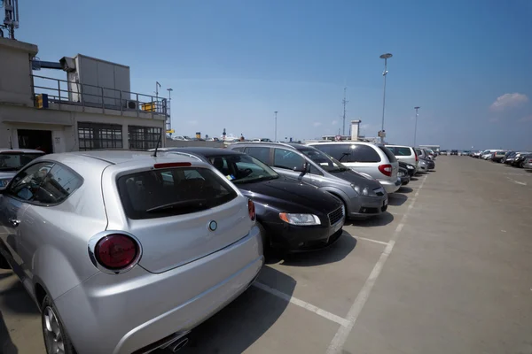 stock image Parking in the open air