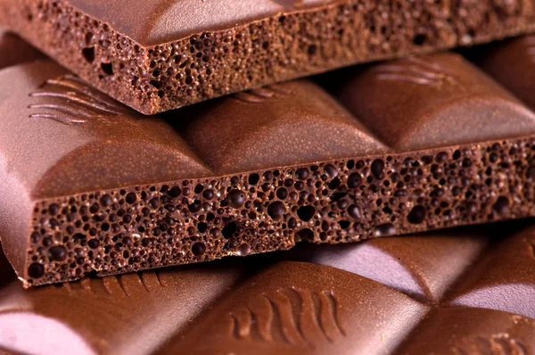 stock image Porous chocolate