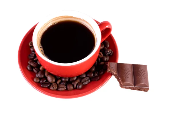 Kahvia ja suklaata — kuvapankkivalokuva