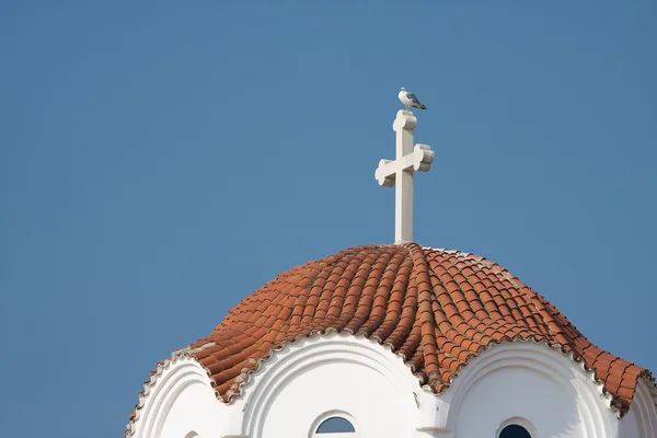 Grekiska kyrkan detalj — Stockfoto