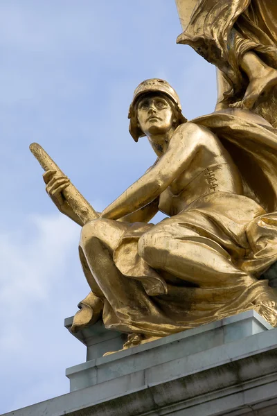 Estátua do soldado Palácio de Buckingham — Fotografia de Stock