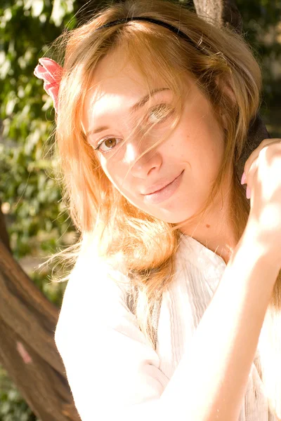 Lovely blond portrait — Stock Photo, Image