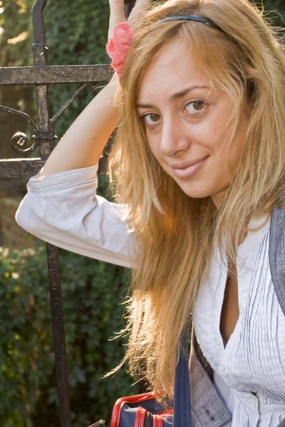 Blond portrait — Stock Photo, Image