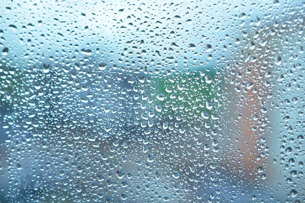 Drop on glass Stock Image