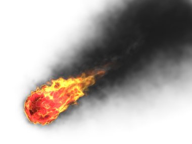 3d fireball clipart