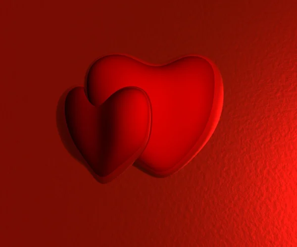 Сердца Валентина — стоковое фото