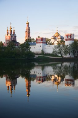 Novodevichy convent 3 clipart