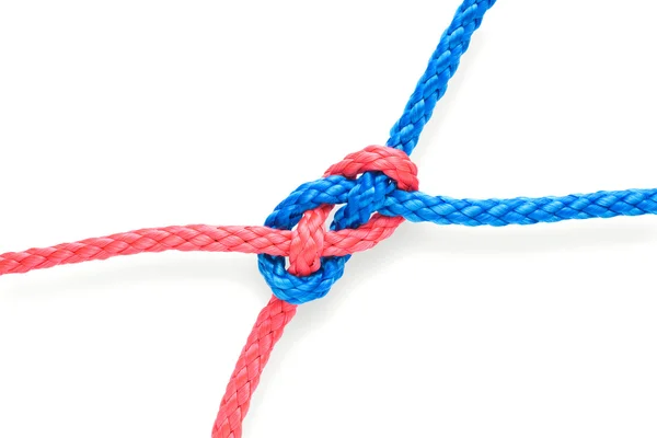 Fisher's knot 07 tight — Stock Photo, Image
