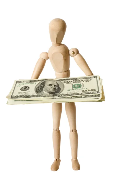 Figure,dollars,one — Stock Photo, Image