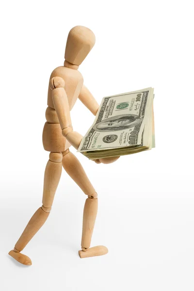 Figure,dollars,two — Stock Photo, Image