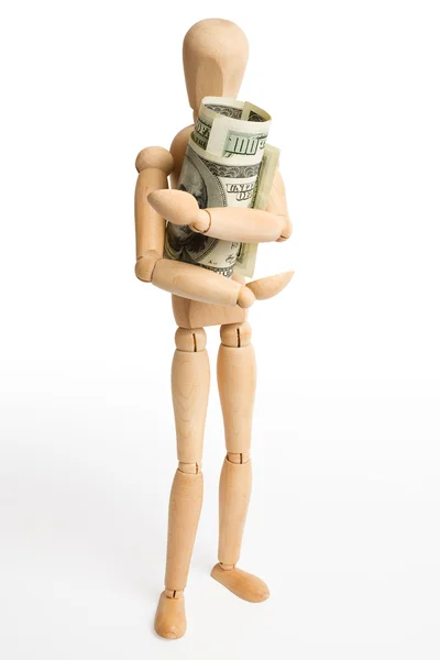Figure,dollars,three — Stock Photo, Image