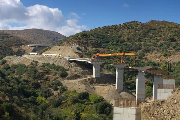 stock image Bridge construction