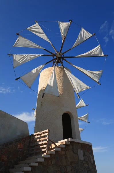 stock image Windmill on Crete