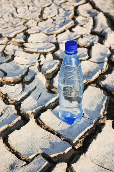 Fles met water, grote — Stockfoto