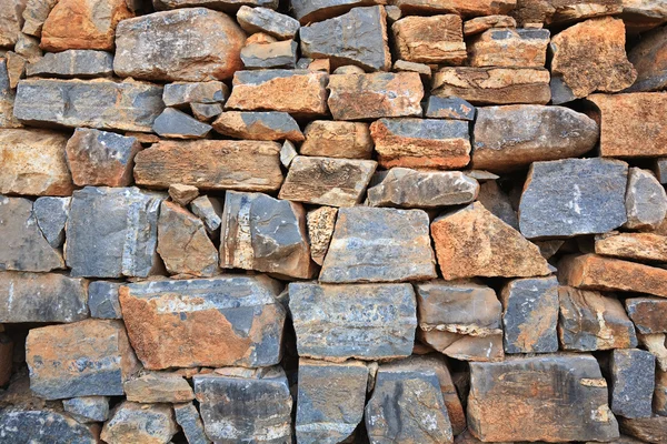 stock image Grey stone wall. Texture.