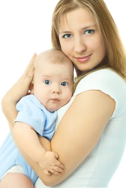 Madre con il suo bambino — Foto Stock
