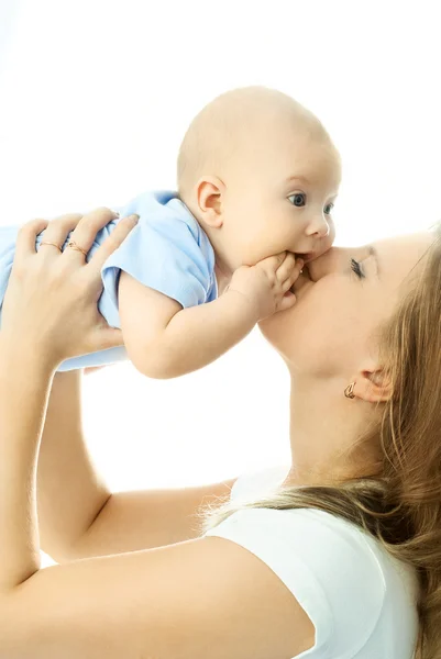 Mother with her baby Stock Image