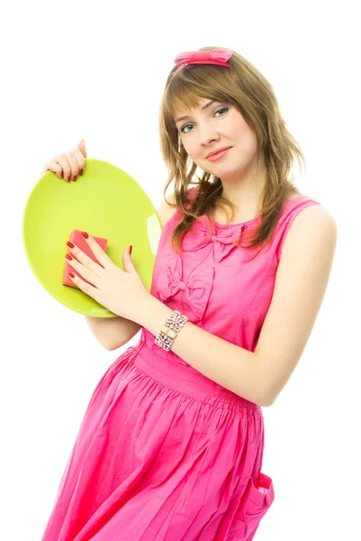 Young housewife — Stock Photo, Image