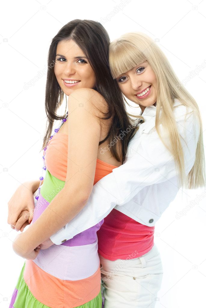 embracing friends |图库照片08svetlana khvorostova#1826937