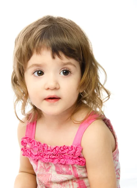 Één jaar oud meisje — Stockfoto