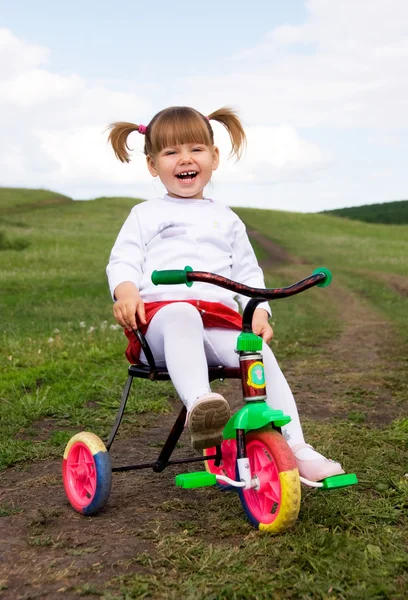 Happy little girl — Stock Photo, Image