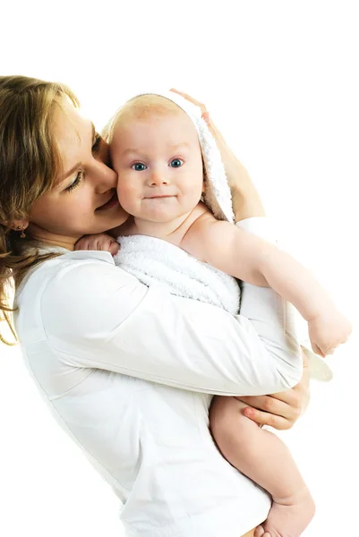 Mother with a baby — Stock Photo, Image